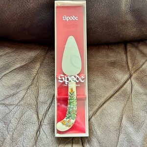NIB - Spode Christmas Tree Collection Cheese Spreader